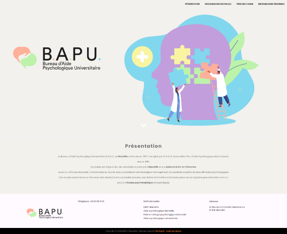Bapu - Conception de site web - Agence digital Marseille